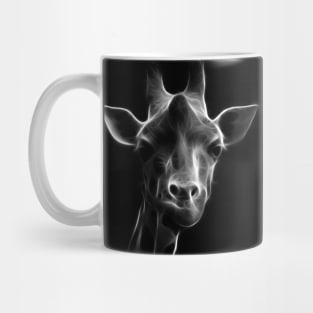 giraffe, glowing giraffe Mug